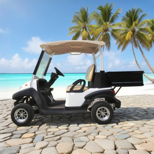 Custom Golf Cart Utility Bed with Cargo Box For Sale - EG204AHCX